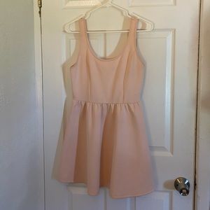 Baby pink dress